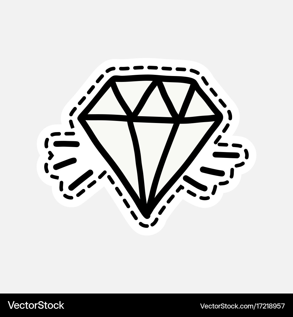 Isolated patch design Vector Image