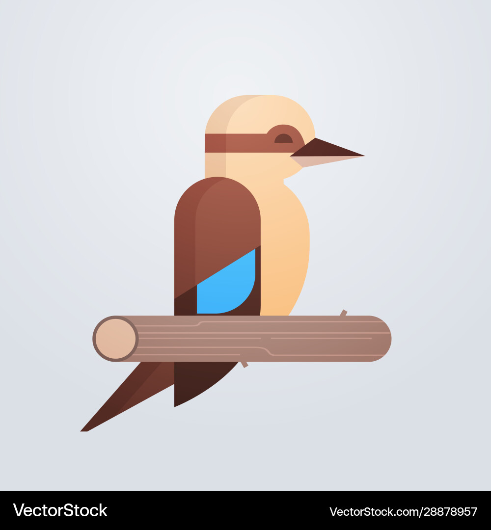 Kookaburra Vogel Ikone niedlich Cartoon wild Tier Kookaburra Vogel Ikone niedlich Cartoon wild Tier vektorbild