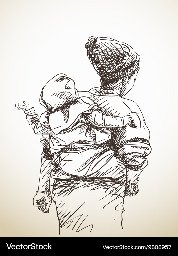 Mother Vector Image