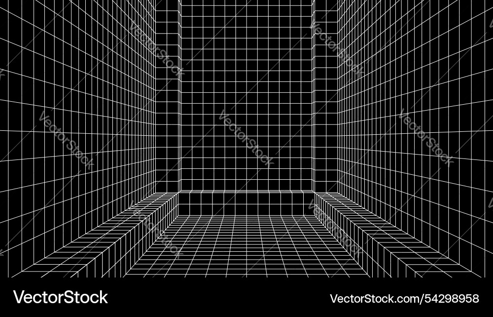 Abstract 80s styled computer background sci-fi Abstract 80s styled computer background sci-fi vector image