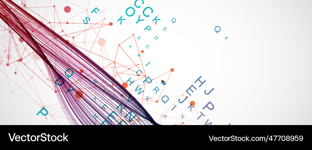 Abstract flowing wave lines design element Abstract flowing wave lines design element vector image
