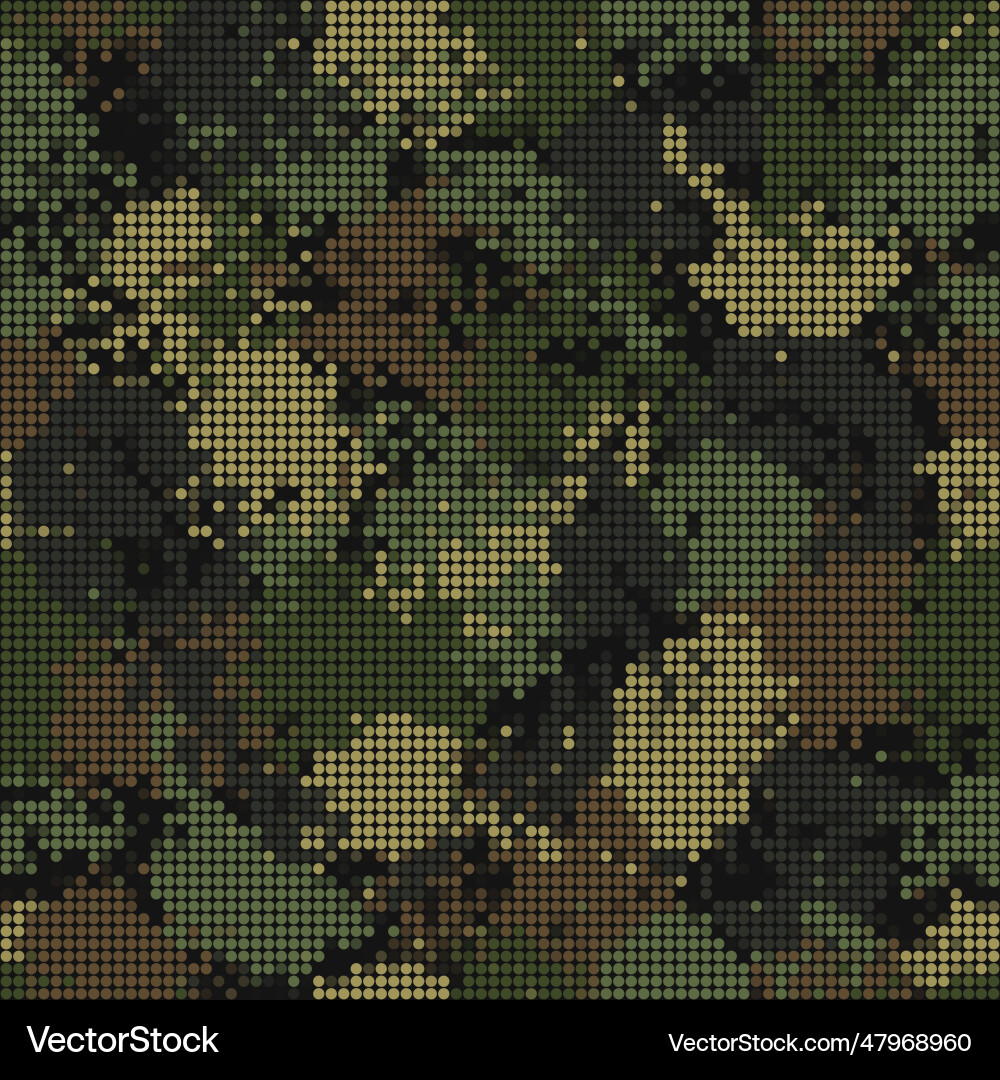 Camo pattern with paint splatter pixel effect Camo pattern with paint splatter pixel effect vector image