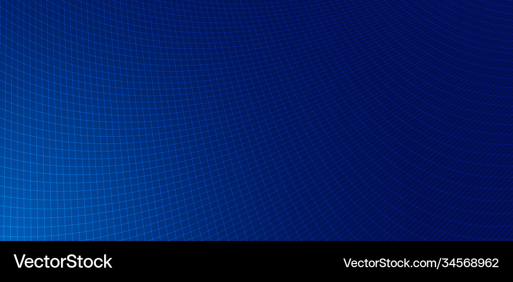 Abstract blue lines grid mesh pattern perspective Abstract blue lines grid mesh pattern perspective vector image