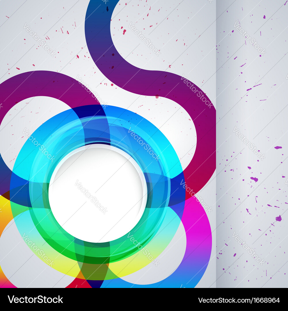 Abstract background with design elements Vector Image