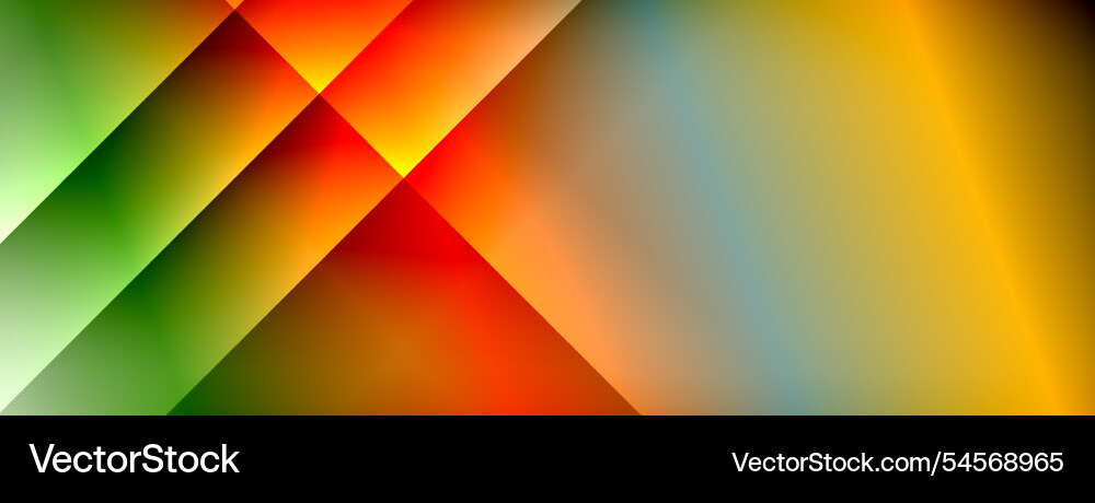 Colorful gradient with lines made of shadow Vector Image