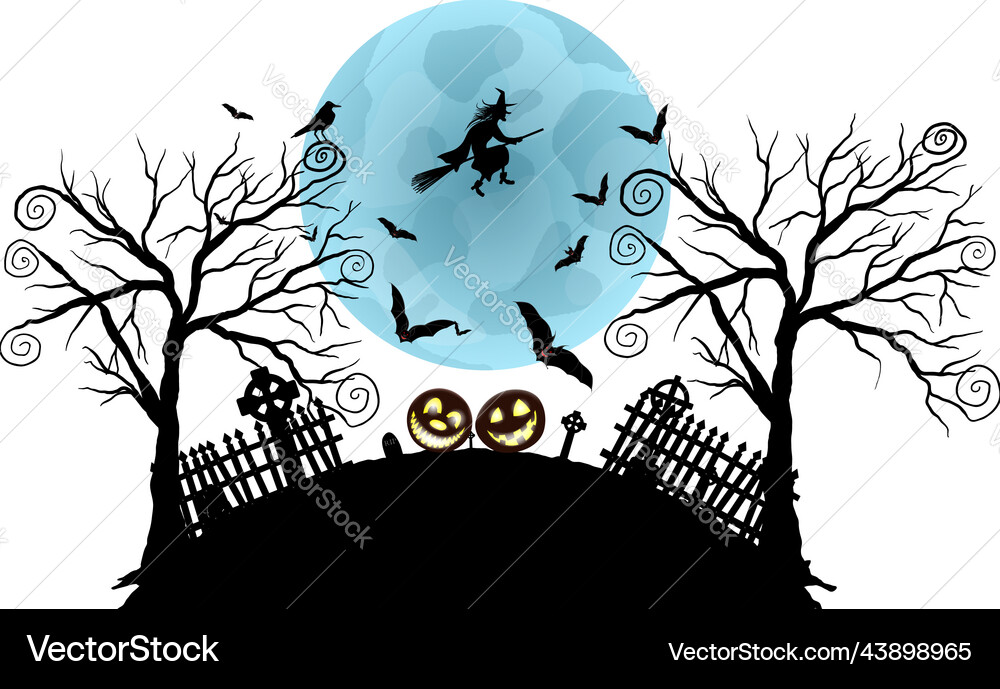 Happy halloween card Happy halloween card Vector Image
