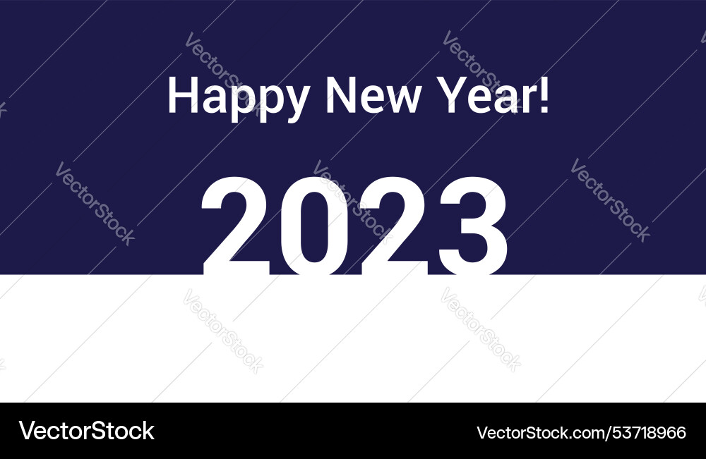 Frohes neues Jahr 2023 Banner in dunkelblau und weiß Frohes neues Jahr 2023 Banner in dunkelblau und weiß vektorbild