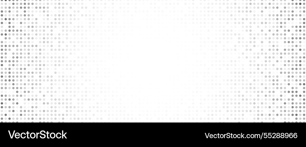 Monochrome halftone background with dots Monochrome halftone background with dots vector image