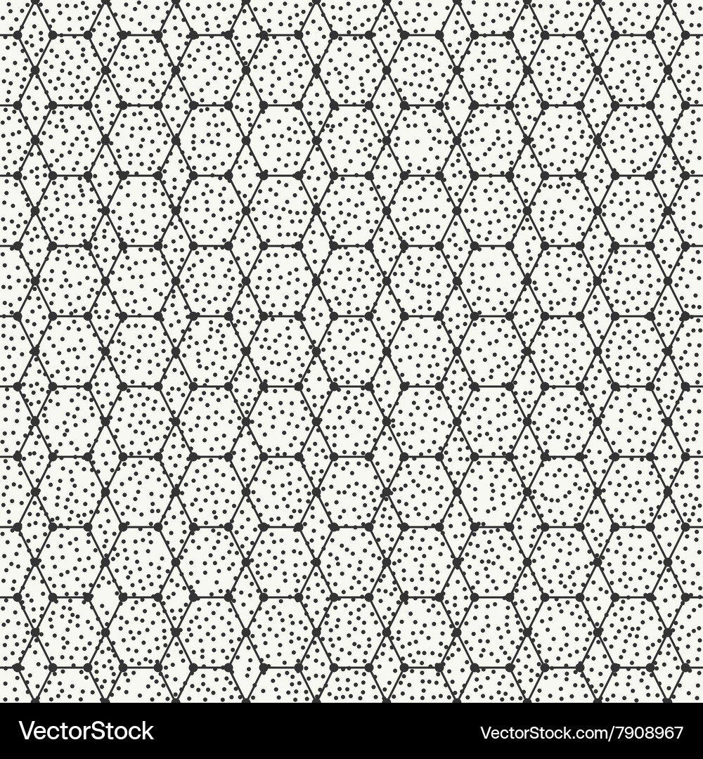 Geometric abstract seamless polygon pattern Vector Image