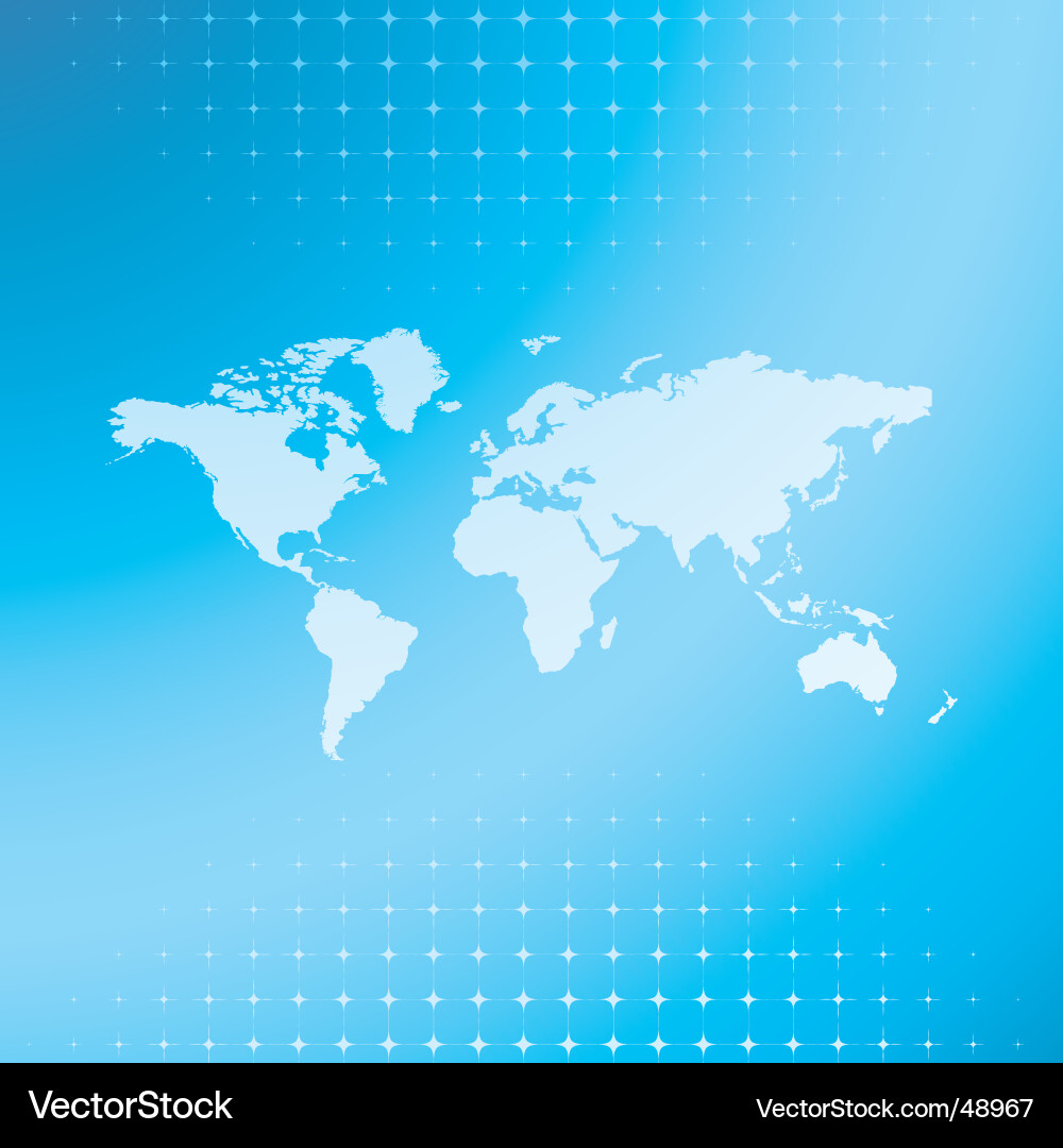 Global Map Background vector image