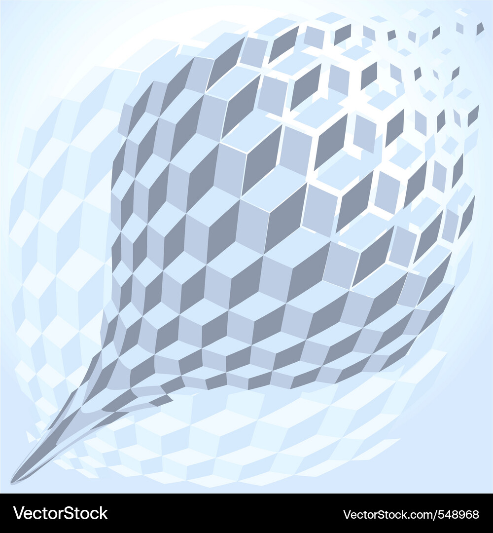Background with hexagons Vector Image
