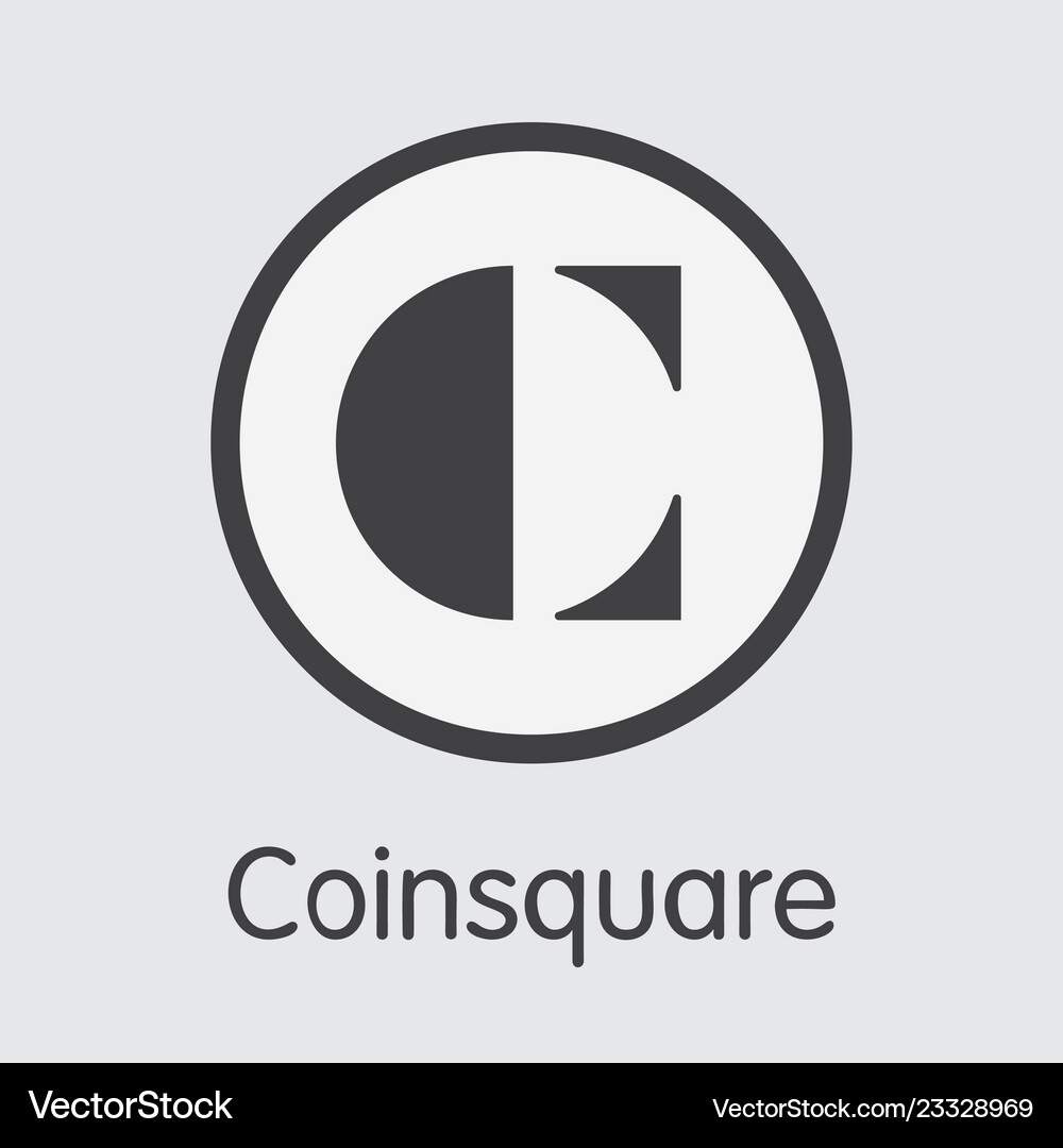 Exchange - coinsquare copy 2 the crypto coins – Royalty-Free Vector |  VectorStock