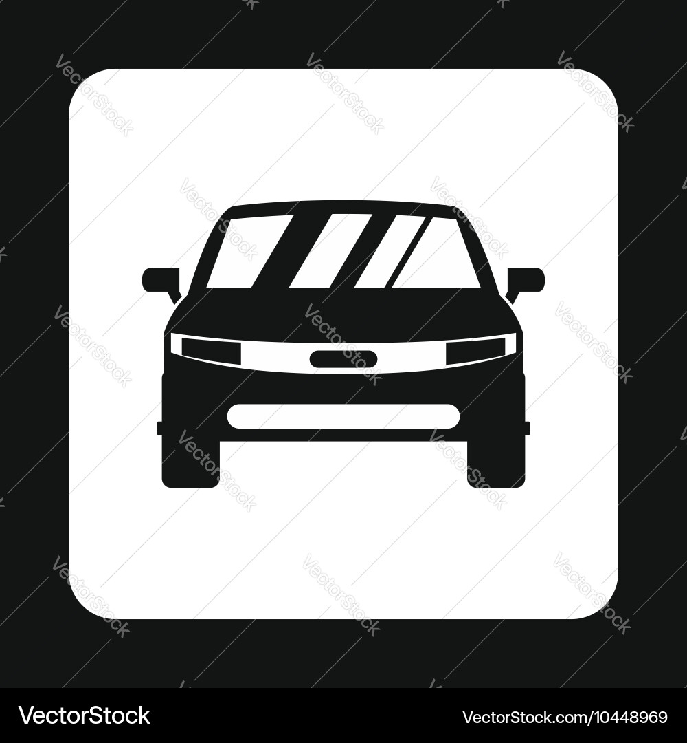 Machine icon simple style vector image