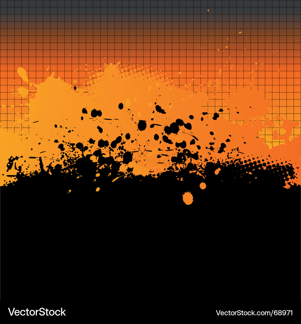Abstract Splash Pattern Vector Image