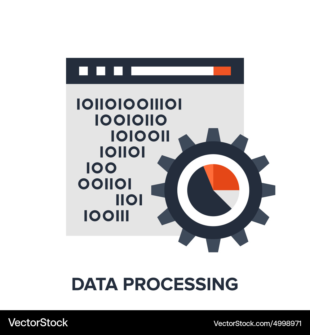 Data processing vector image