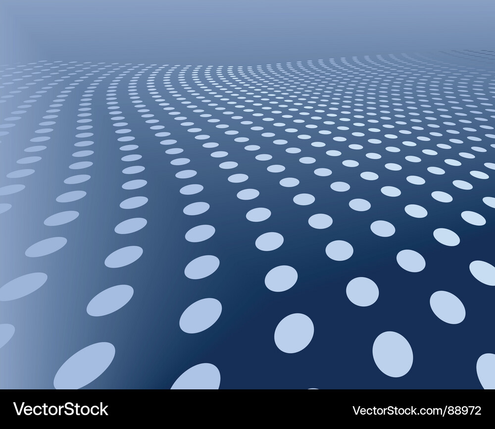 Blue Dot Pattern Vector Image