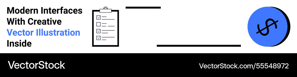 Checklist with tasks and dollar icon representing Checklist with tasks and dollar icon representing vector image