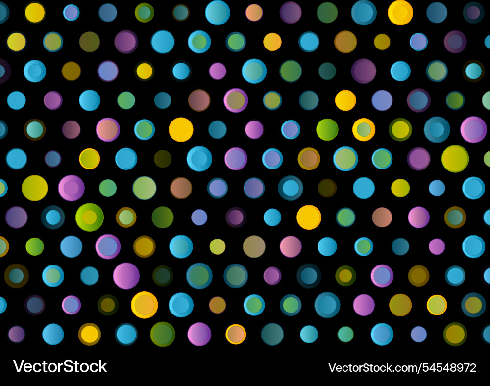 Geometry concept tech background with circles dots Geometry concept tech background with circles dots vector image