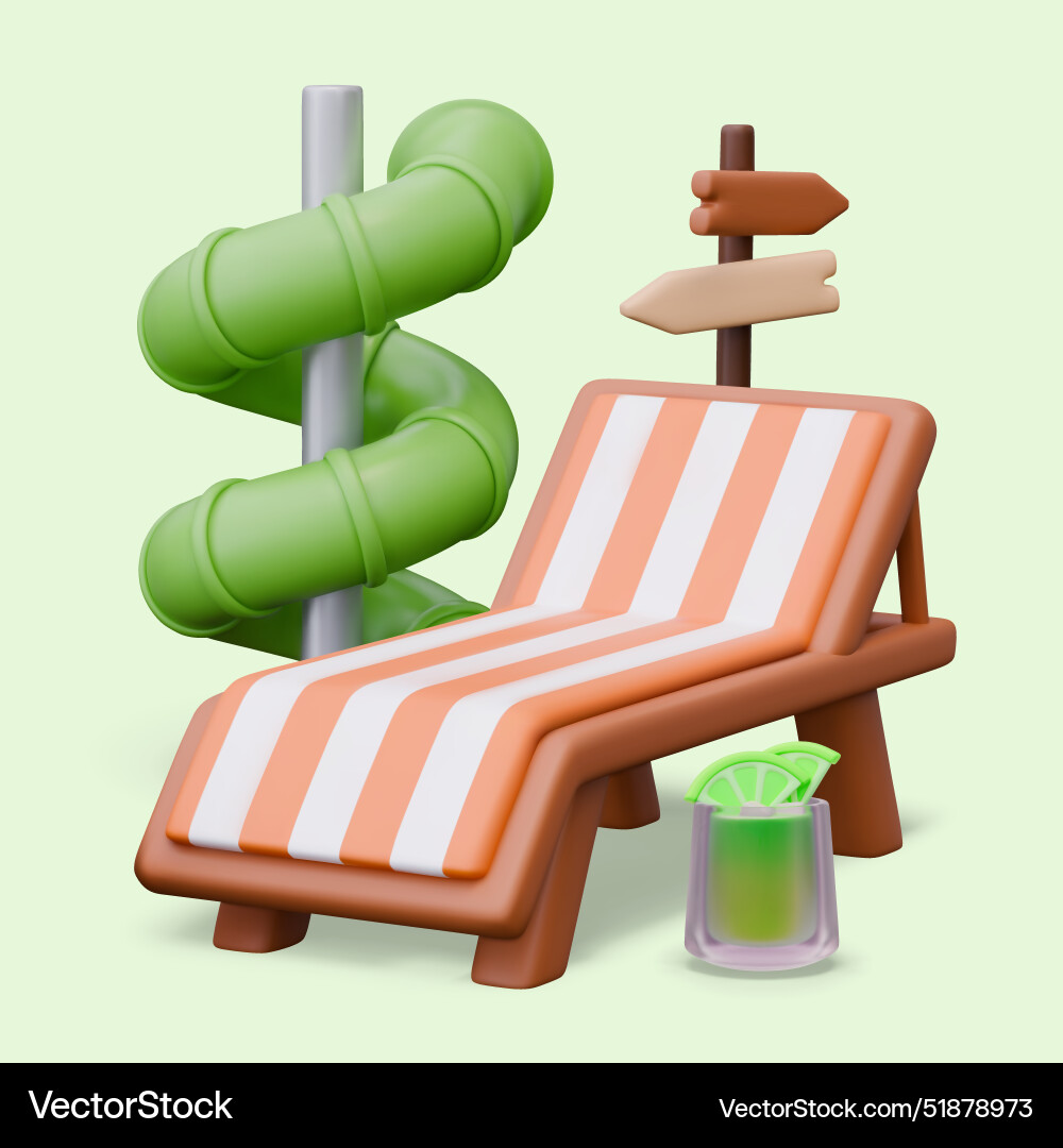Concept of relaxing by pool sea ocean empty Concept of relaxing by pool sea ocean empty vector image