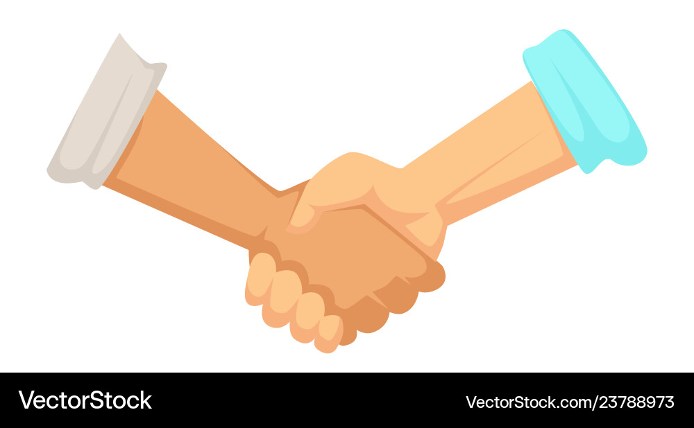 Deal Schild Handshake Abkommen männliche Hände Deal Schild Handshake Abkommen männliche Hände vektorbild