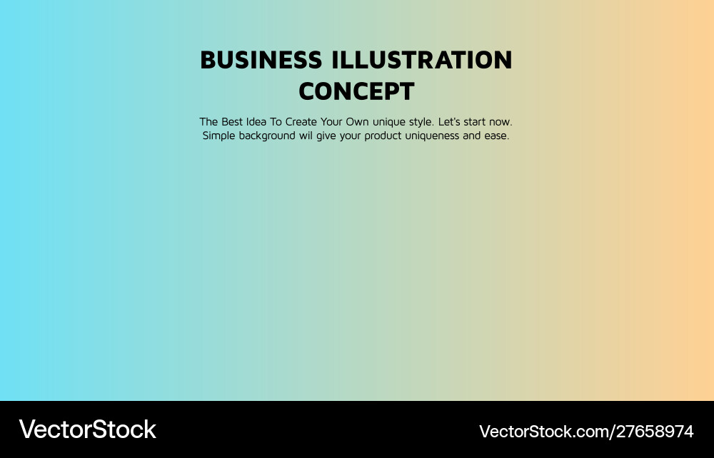 Abstract colorful gradient landing page template Vector Image