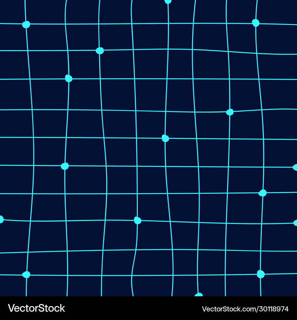 Blue Abstract Line Square Pattern vector image