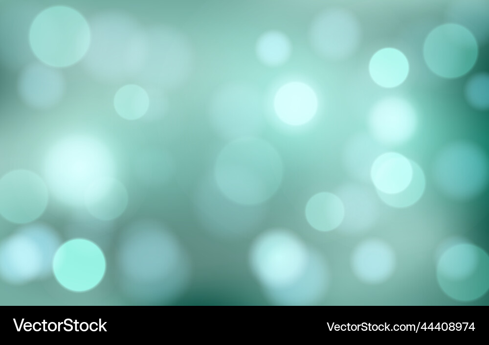 Emerald bokeh soft light abstract background Emerald bokeh soft light abstract background vector image
