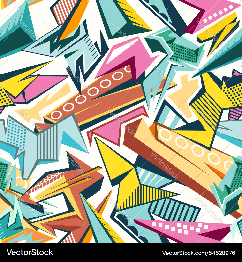 Seamless unique pattern creative background design Vector Image