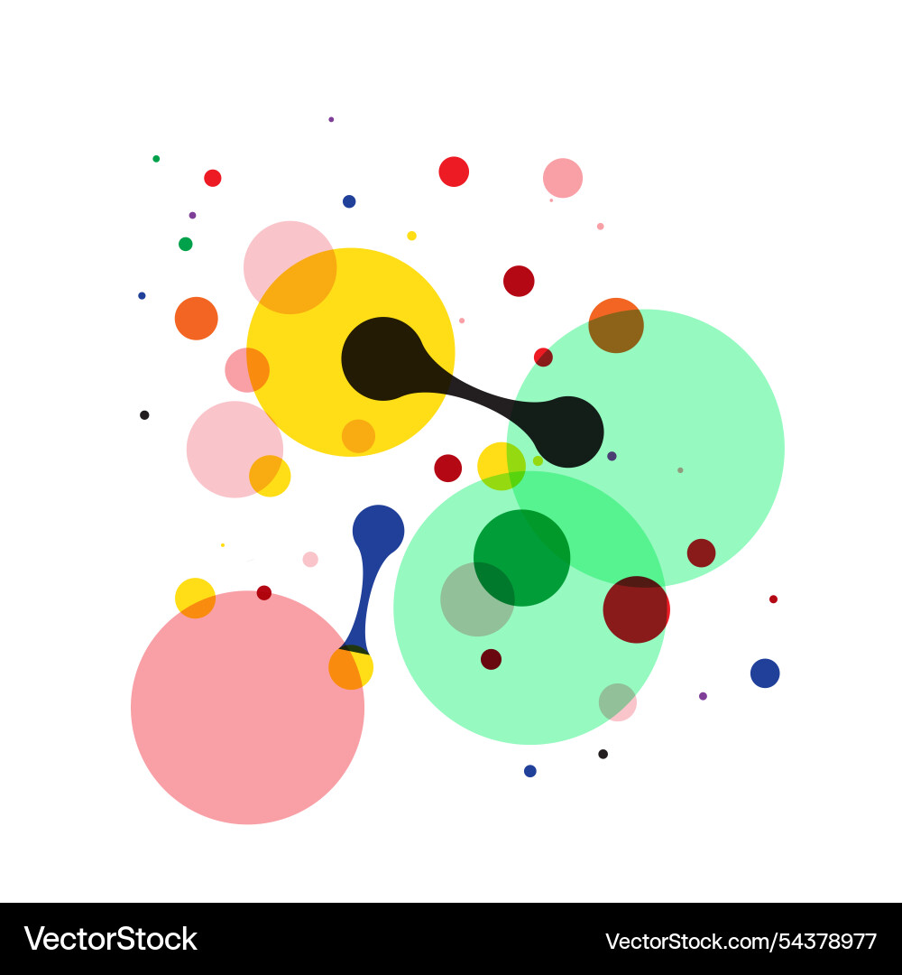Abstract artwork of swirling lines overlapping vector image