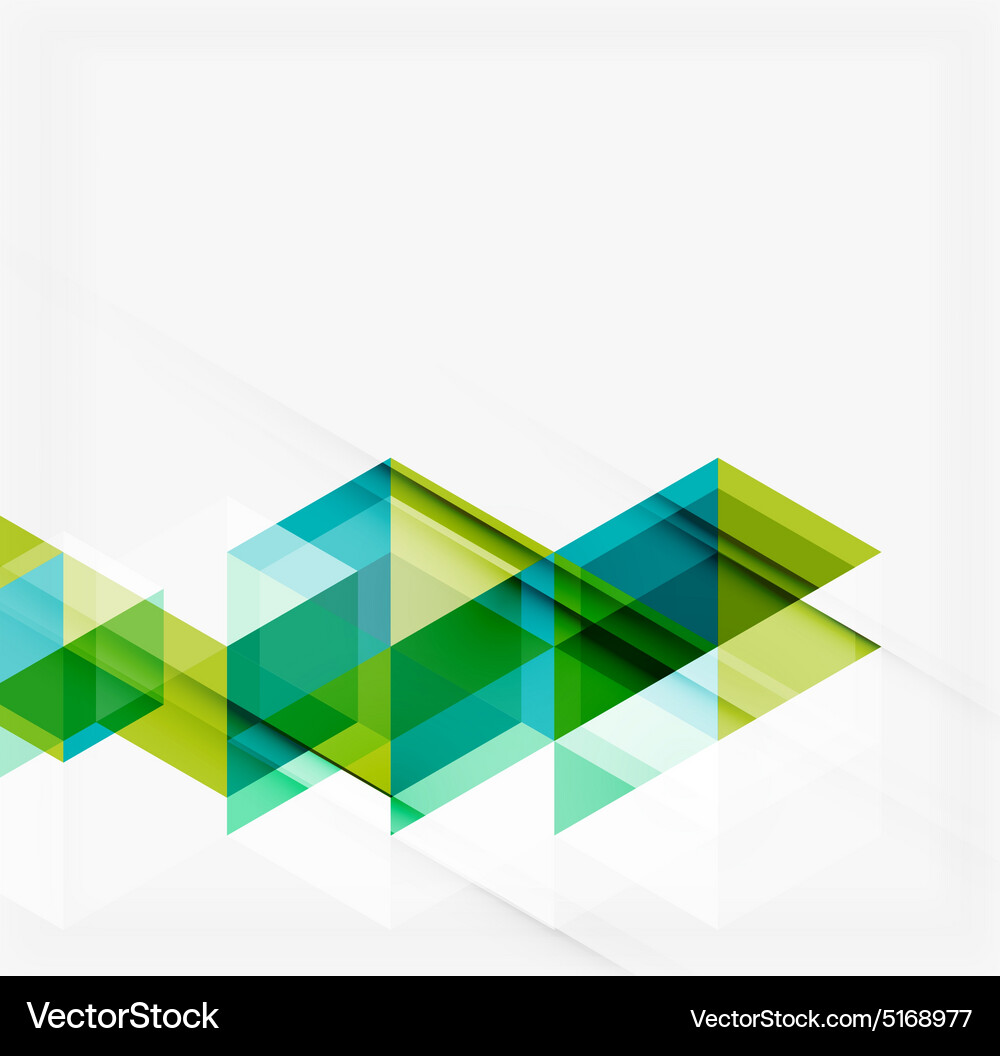 Abstract geometric background modern overlapping Vector Image