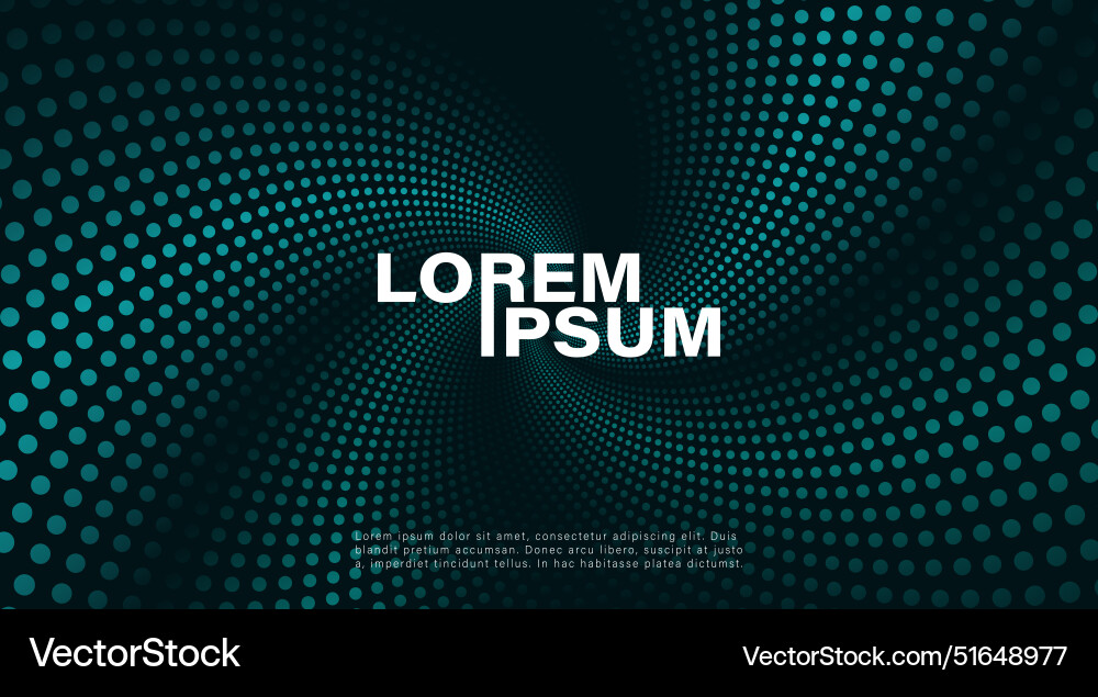Dark abstract background with floating dots Dark abstract background with floating dots Vector Image