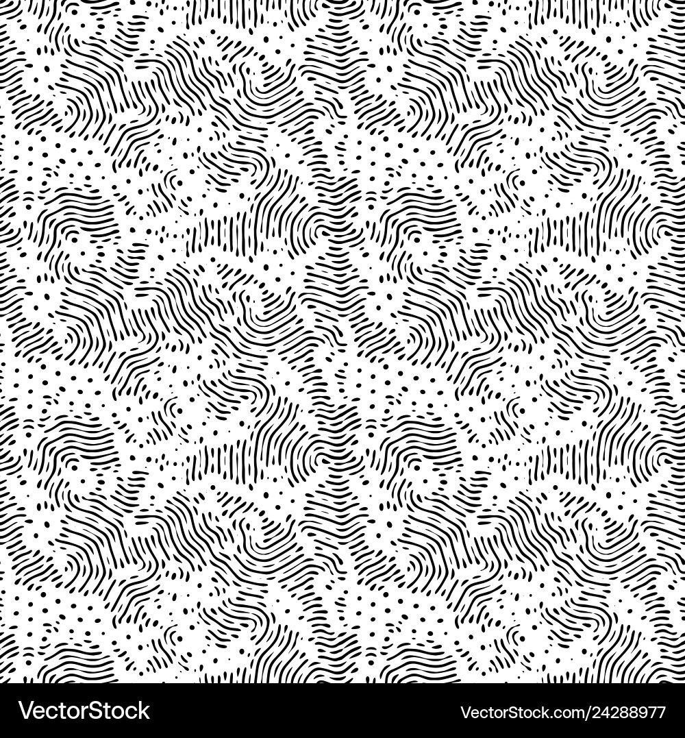 Diffusion Reaction Seamless Pattern vector image