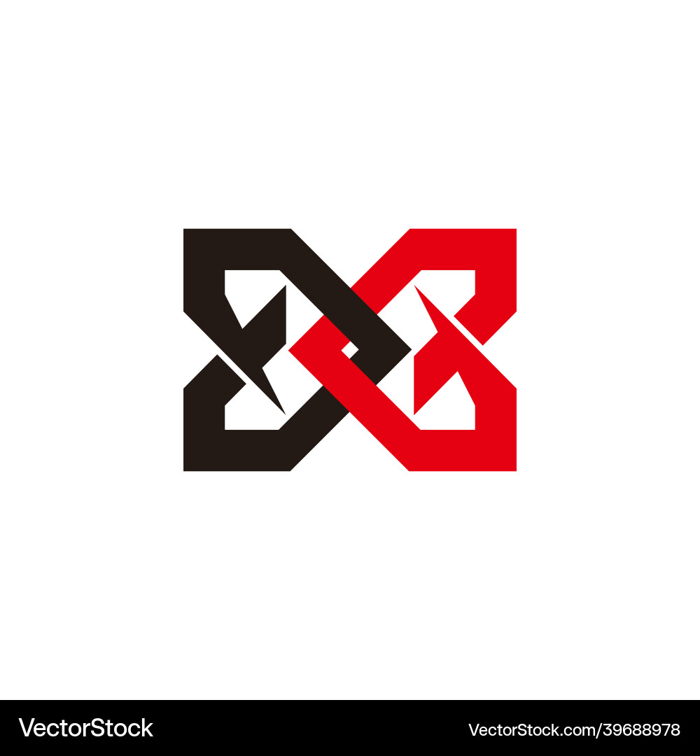 Buchstaben dd verlinkt überlappen buntes Design-Logo Buchstaben dd verlinkt überlappen buntes Design-Logo vektorbild