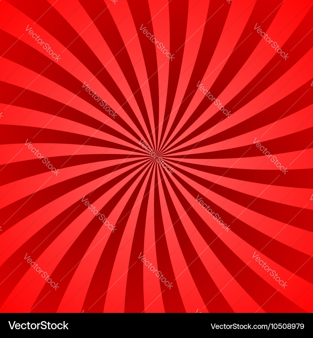 Red rays poster burst Royalty Free Vector Image