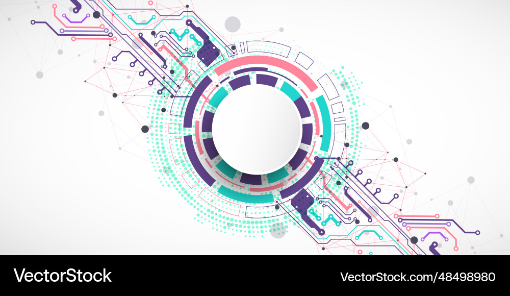 Abstract background with plexus effect scientific Abstract background with plexus effect scientific vector image