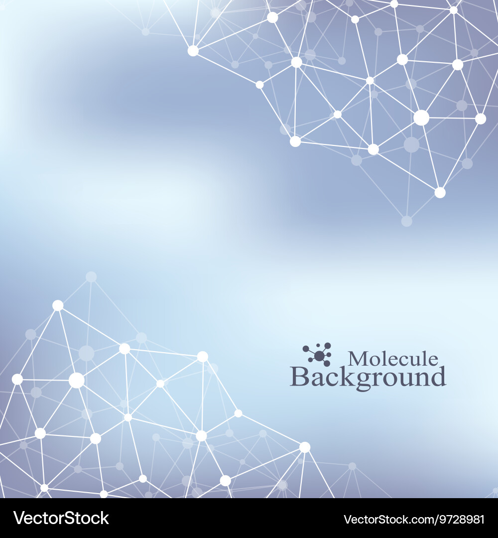 Graphic background communication structure Vector Image