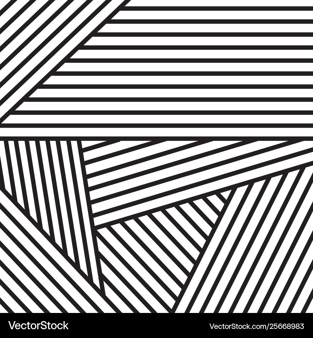 Geometric abstract lines style background Vector Image