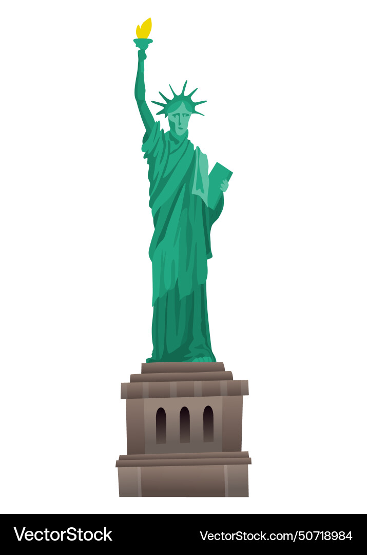 Travel famous monument journey concept of world Vector Image