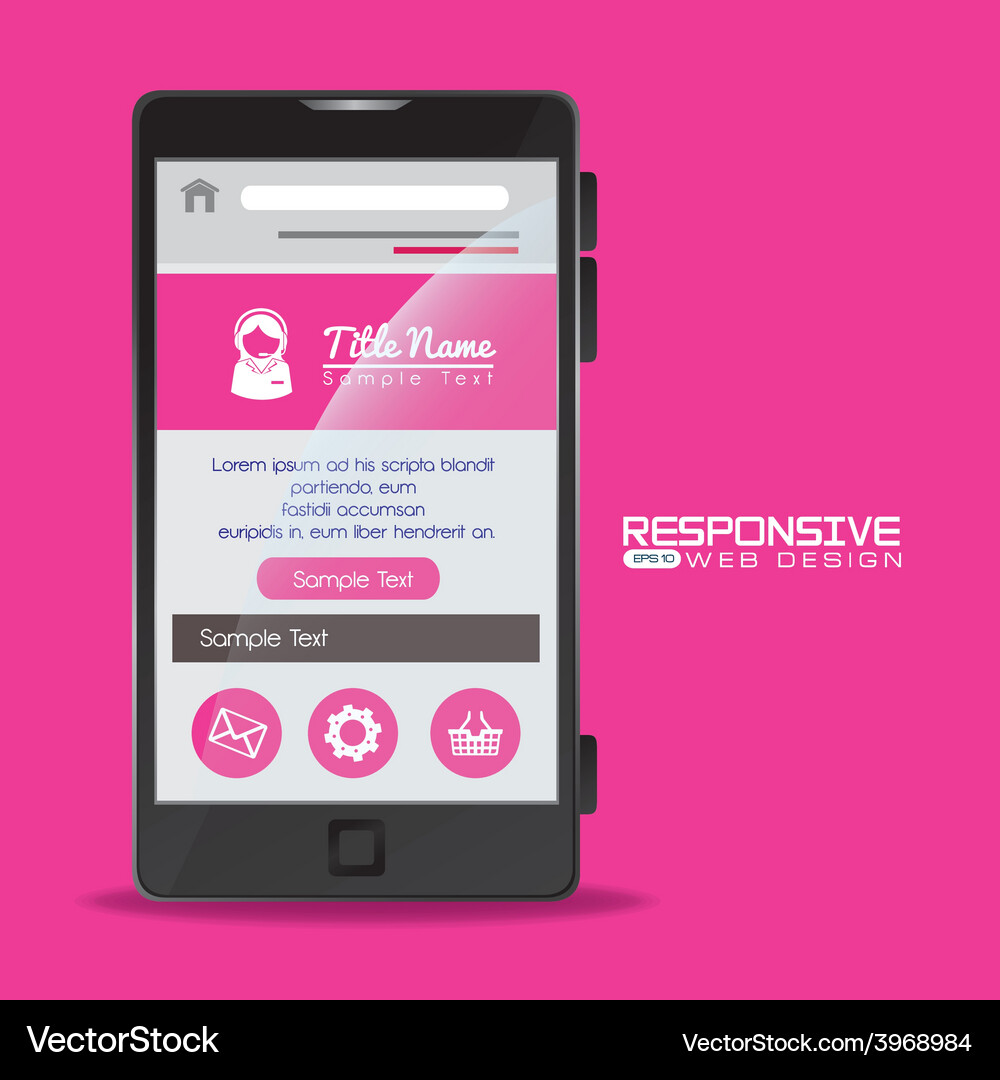 Web design Vector Image