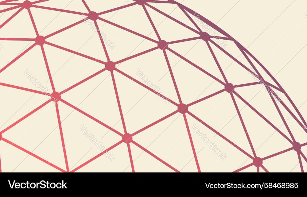 Subtle Geometric Web Pattern Vector Image