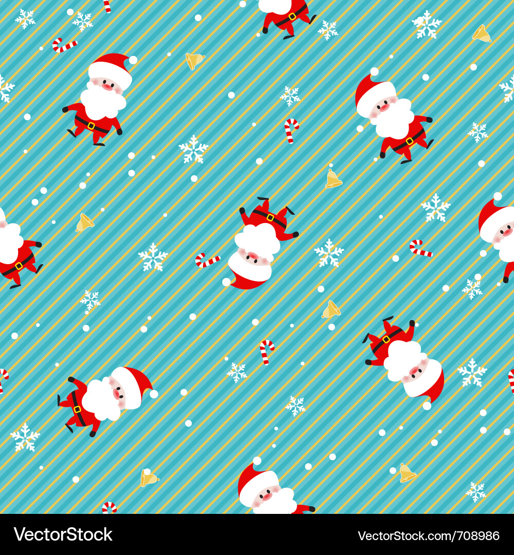 Christmas Snowflake Pattern Vector Image
