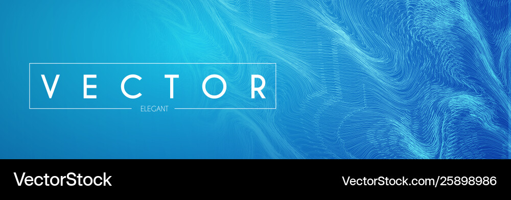 Fluid Wave Texture Background vector image