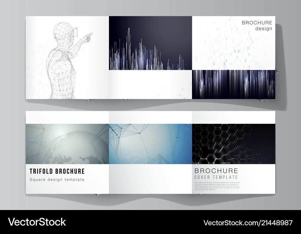 Minimal editable layout of square Minimal editable layout of square vector image