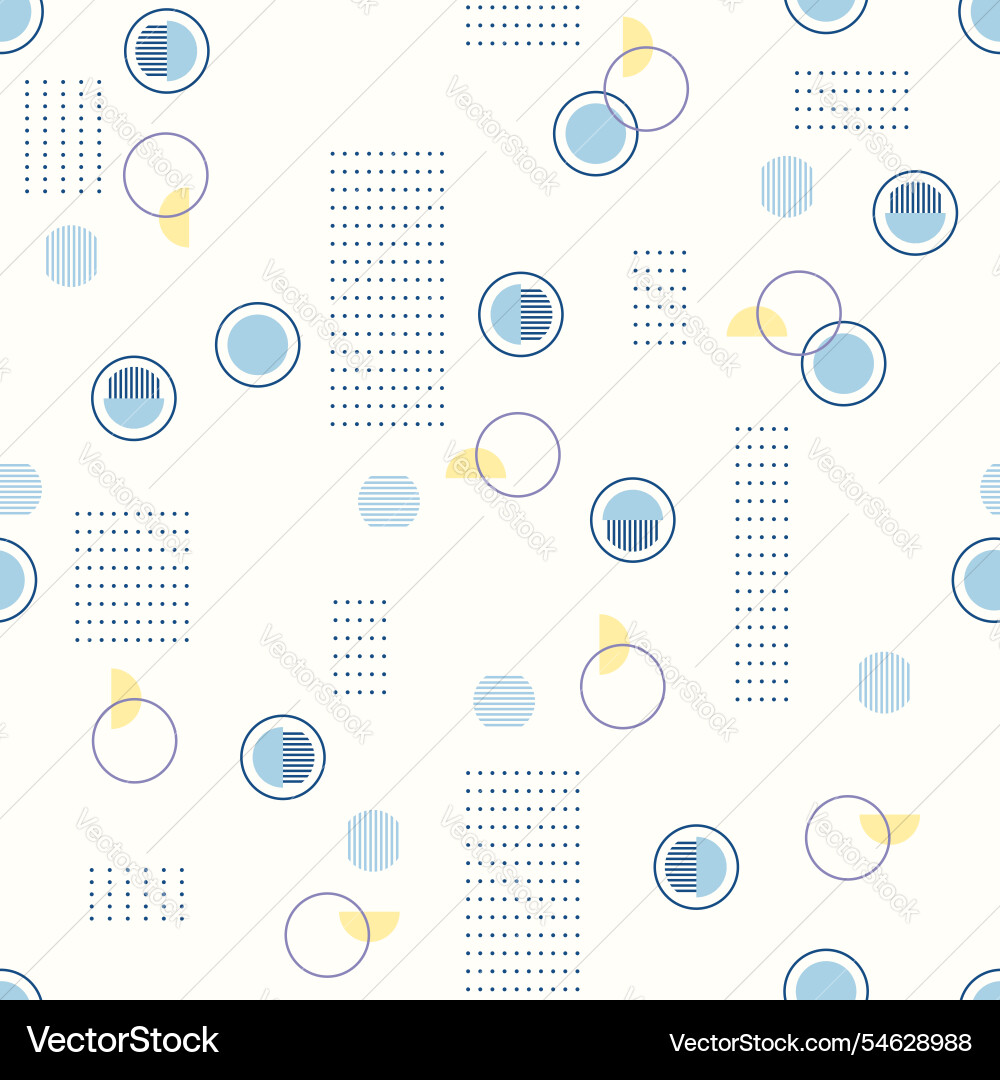 Seamless unique pattern creative background design Vector Image