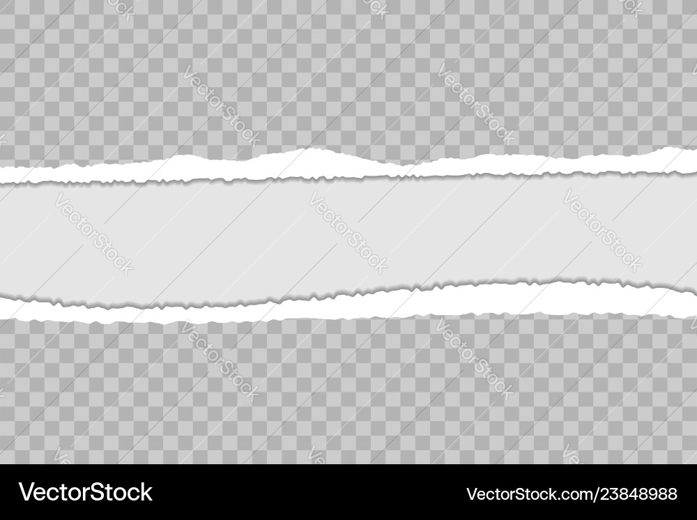 Torn Papier Hintergrund mit gewellten Kanten und Schatten Torn Papier Hintergrund mit gewellten Kanten und Schatten vektorbild