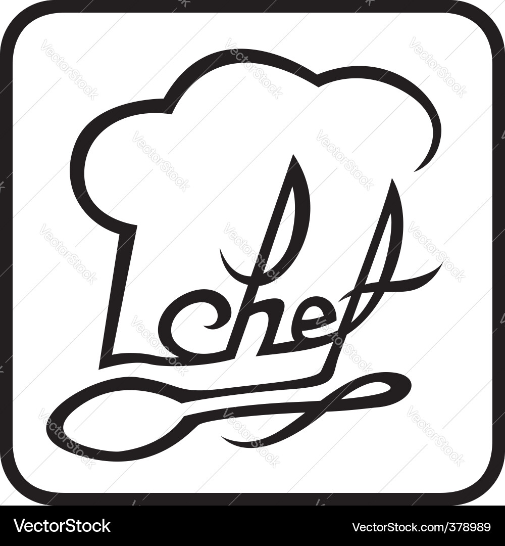 Chef Hat Icon Vector Image