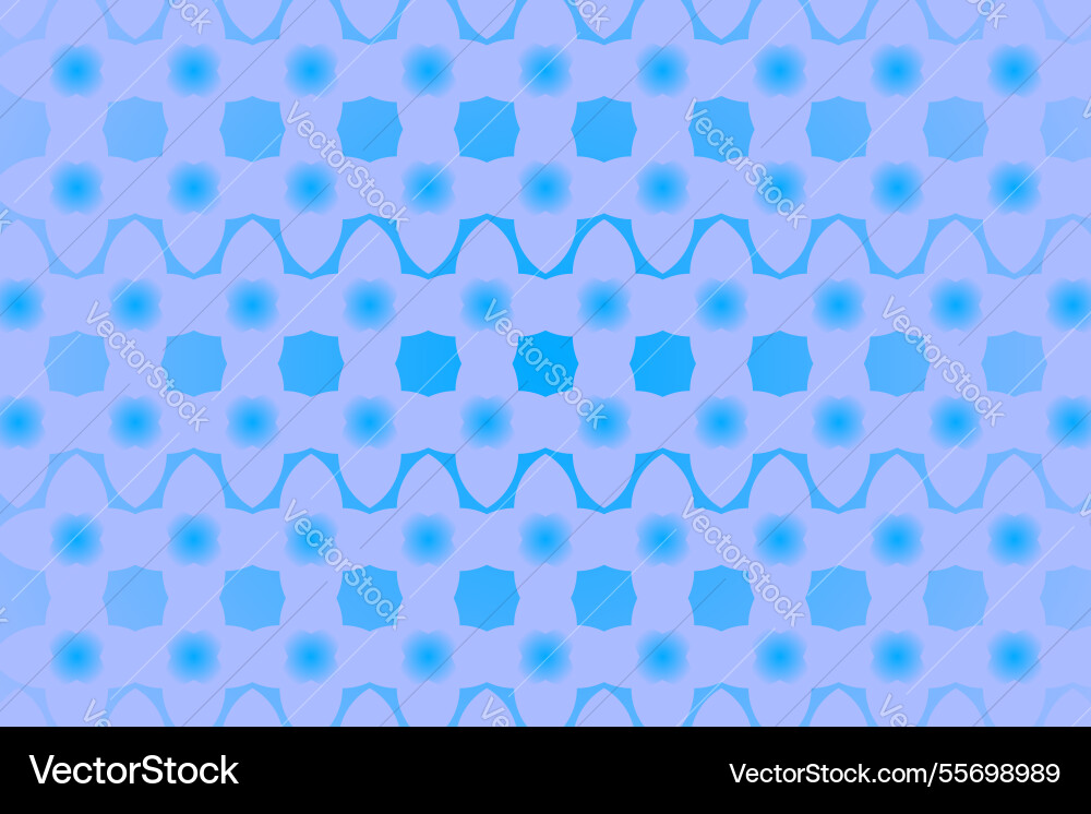 Geometric zigzag lines octagon blur shape pattern Vector Image