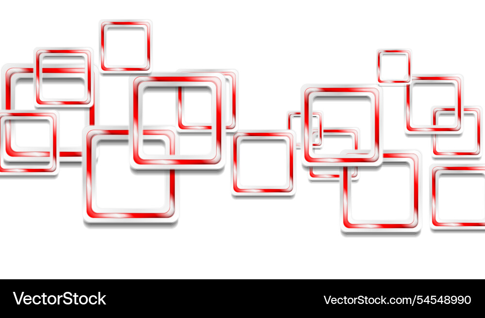 Abstract technology background with glossy red Abstract technology background with glossy red vector image