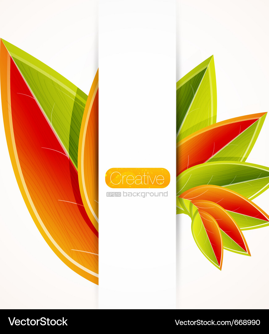 Fall abstract background Vector Image