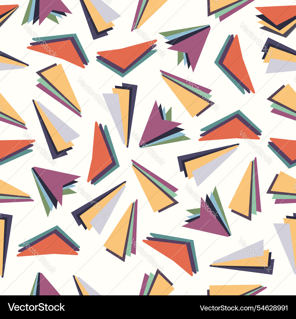 Seamless unique pattern creative background design Vector Image